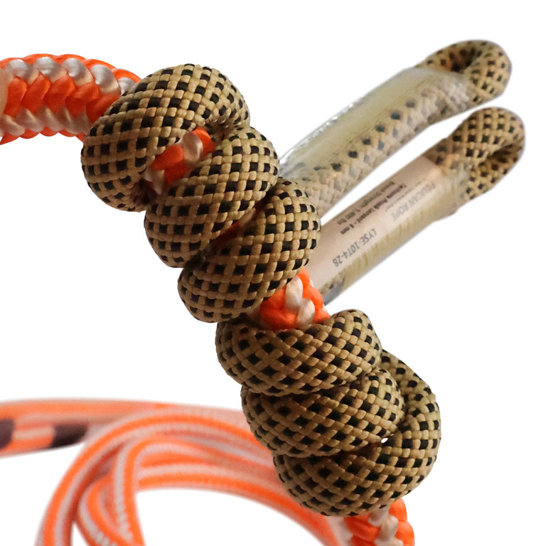 Bulldog EVO Arborist Positioning Lanyard Kit - 1/2" Rope with TechnoraÂ® Prusik & Steel Snap Hook