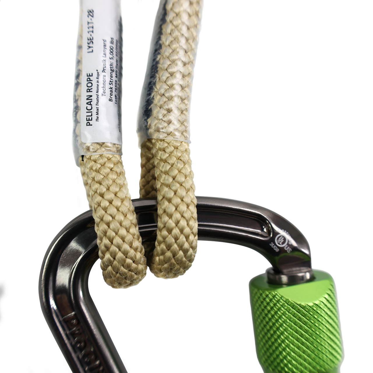 Pelican Rope TechnoraÂ® Prusik Lanyard - Heat-Resistant Arborist and Search & Rescue Cord