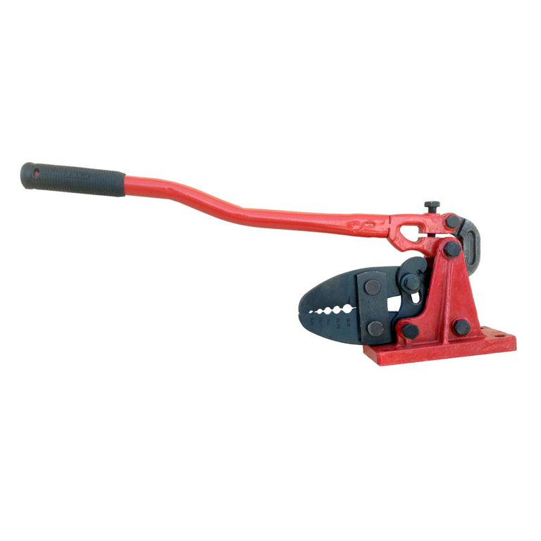 Swage-Right Bench Swager with Cutter - Aluminum & Copper Sleeve Crimper