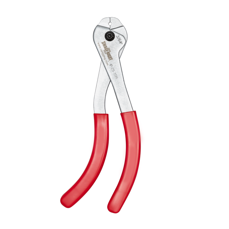 SwageRight Light-Duty Single Cavity Swager for 3/64" Wire Rope with Side Cutters