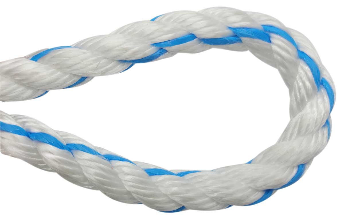 Rig Master 3 Strand Composite Rope 1/2", 5/8" and 3/4" - 5,800 lbs to 10,500 lbs Utility & Safety Line