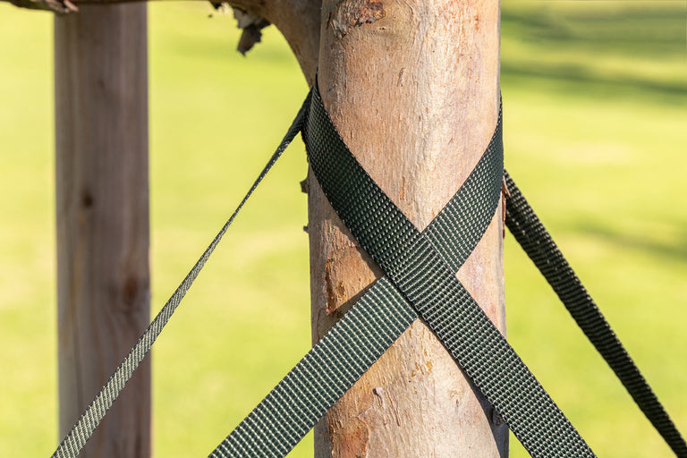 Professional Tree Anchoring System Kit with Cam Buckles - 3-Piece Staking Kit