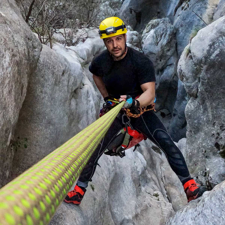 Pelican Canyon Light 8mm Poly-Technora Kernmantle Rope - 6,200 lbs Static Canyoneering Rope