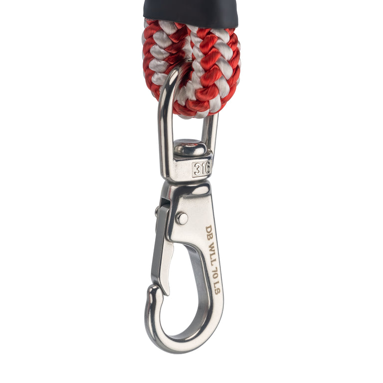 Pelican Paws Heavy-Duty Dog Leash 6ft - Premium Braided Rope with 7,000 lb Break Strength | Made in USA