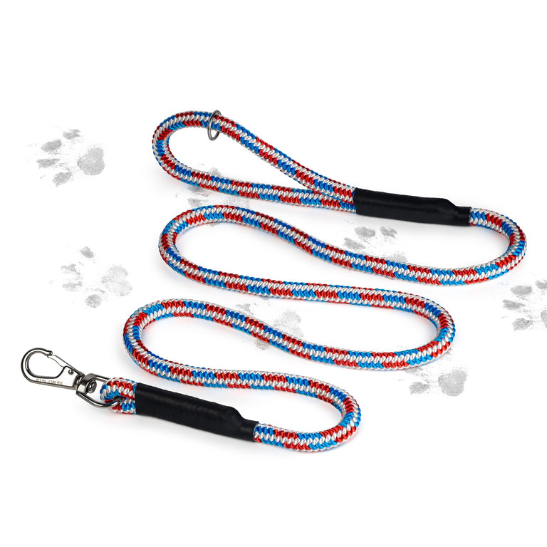 Pelican Paws Heavy-Duty Dog Leash 6ft - Premium Braided Rope with 7,000 lb Break Strength | Made in USA