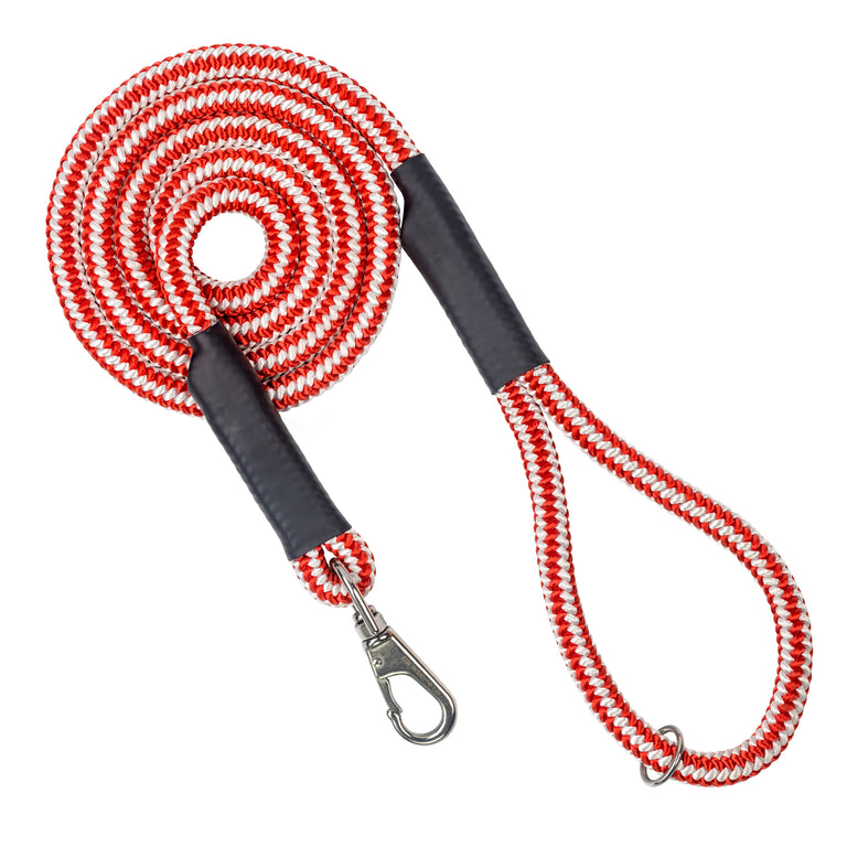 Pelican Paws Heavy-Duty Dog Leash 6ft - Premium Braided Rope with 7,000 lb Break Strength | Made in USA