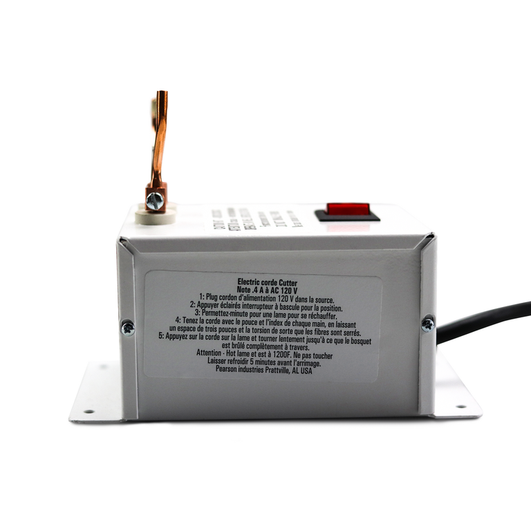 Electric Synthetic Rope Cutter with Hot Knife - 1200Â°F - Cuts & Seals Up to 1" Rope