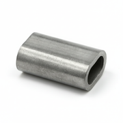 Stainless Steel Swage Sleeves - SwageRight Oval Cable Ferrules for Wire Rope (Sold in Packs) - Corrosion Resistant