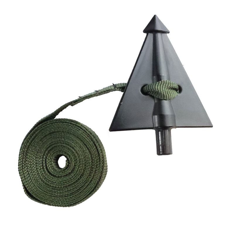 Professional Tree Anchoring System Kit - Arrow Anchors with 12ft Webbing (3-Pack)