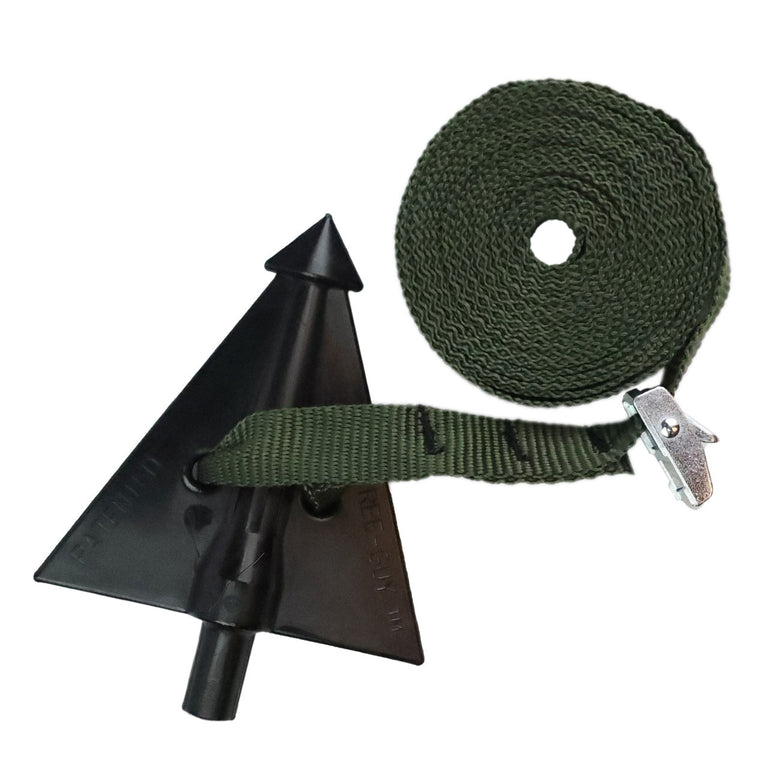 Professional Tree Anchoring System Kit - 3-Piece Staking Kit with Cam Buckles
