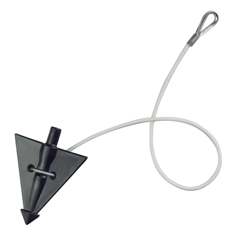 Tree-Guy Anchoring System Kit TG-6 - Arrow Anchor with 30" Vinyl Coated Cable - Pack of 10
