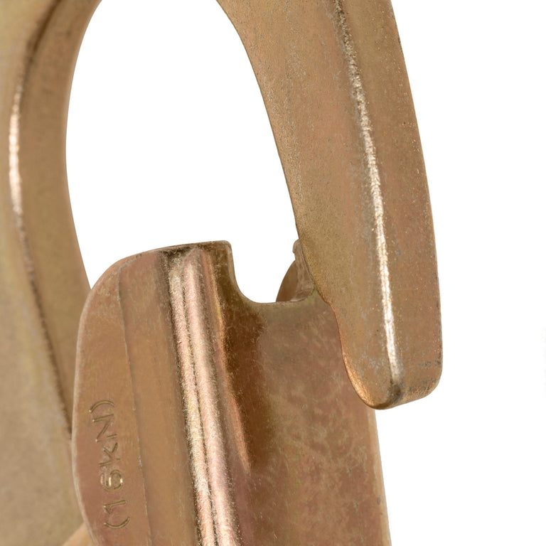 ANSI Steel Snap Hook - Double Action Self-Locking - 23kN (5,171 lb) MBS - Fall Protection Carabiner