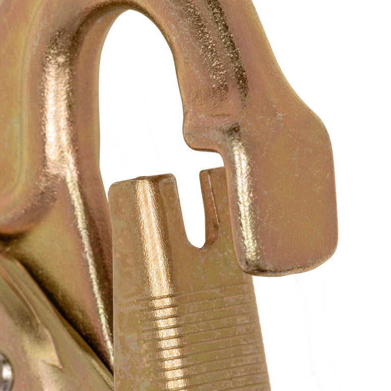 Forged Steel Safety Snap Hook - Double Action - CE EN362 Certified - NSN 5340-01-157-6088 - Military Grade