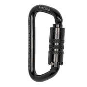 Twist Lock Equal D Steel Carabiner