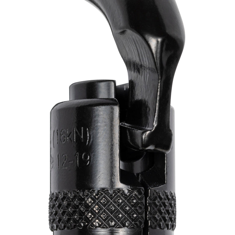 ProClimb Twist Lock Modified D Steel Carabiner - 50kN Professional Grade
