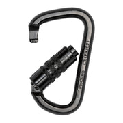 Twist Lock Modified D Steel Carabiner