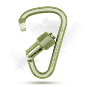 Steel Klettersteig Carabiner - 16 kN