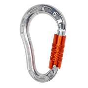 Professional Forged HMS Triple Lock Carabiner - 22kN Strength