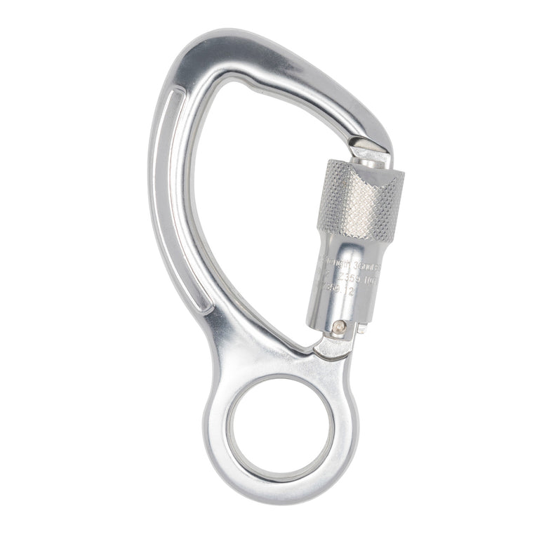 ProClimb Forged Aluminum Carabiner - Captive Eye - Twist Lock - 25kN
