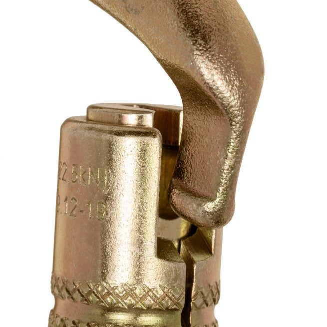 ProClimb Forged Steel Carabiner - Triple Lock Gate with Captive Eye - 22kN Professional Climbing Hardware