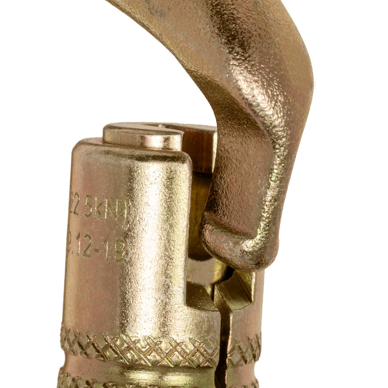 ProClimb Forged Steel Carabiner - Triple Lock Gate with Captive Eye - 22kN Professional Climbing Hardware