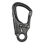 Forged Aluminum Snaphook w/ Fixed Eye - Black