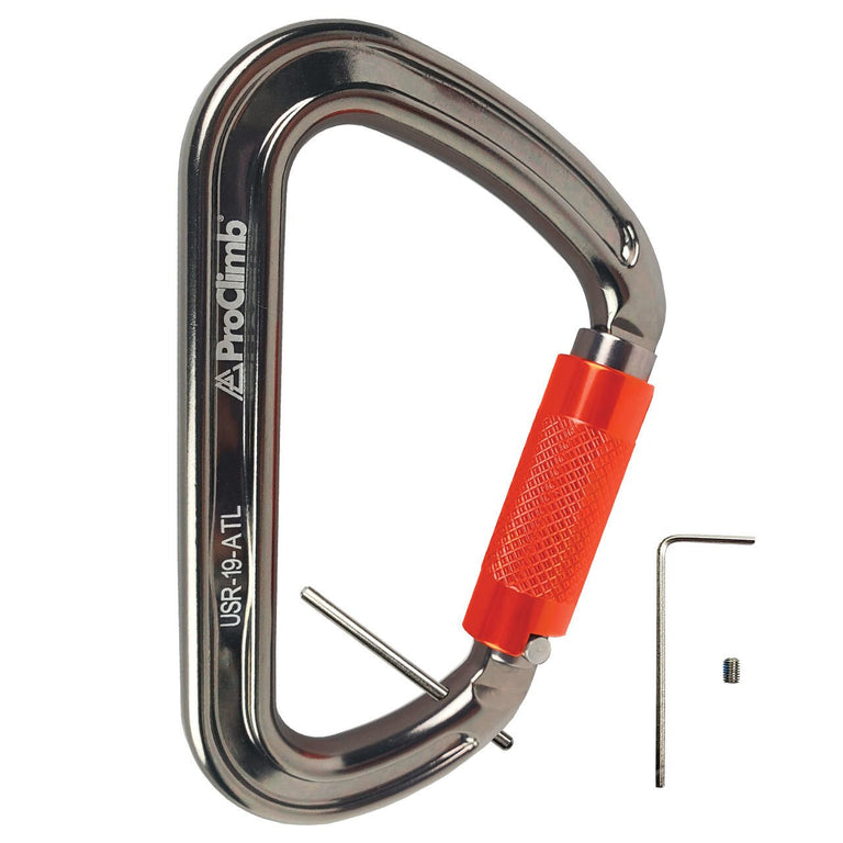 I-Beamer Carabiner Pin Kit - Replacement Pin Set for ProClimb Triple Lock Carabiners