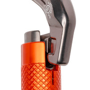 ProClimb I-Beamer Mod D Twist Lock Carabiner, NFPA Certified, 27kN MBS, Aluminum Alloy, 23mm Gate, 3.6oz, Hot Forged, I-Beam Design