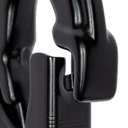 ProClimb Forged Aluminum Snap Hook with Fixed Eye - 27kN (6,000 lbs) - Black