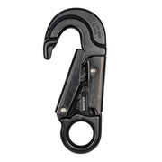 ProClimb Forged Aluminum Snap Hook with Fixed Eye - 27kN (6,000 lbs) - Black