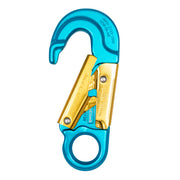 ProClimb Forged Aluminum Double-Lock Snap Hook with Fixed Eye - 27kN MBS