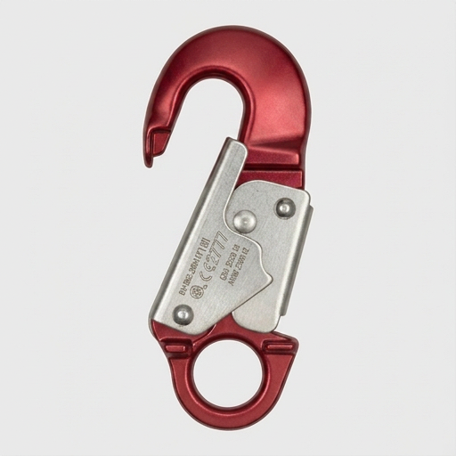 ANSI Forged Aluminum Snap Hook - Lightweight Professional Carabiner - 9 oz - For Climbing, Rigging & Arborist Work