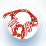 Big Rescue Figure 8 Descender - Aluminum - Bent-Ears Design - 40kN (8,960 lb) - Lightweight 9 oz