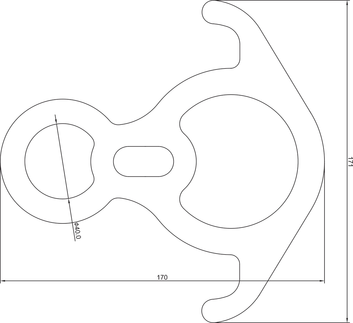 Big Rescue Figure 8 Descender - Premium Stainless Steel - Bent-Ears Design - 50kN (11,240 lb) MBS