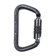 ProClimb NFPA Certified Large D Carabiner with Twist Lock - Professional Climbing Hardware