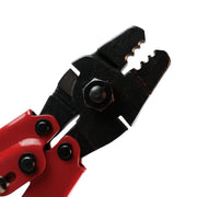 Handheld Loos & Co wire rope crimping tool