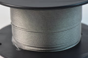 7x19 304 Stainless Steel Aircraft Cable - 1/8" - 150 ft - 480 lb Breaking Strength