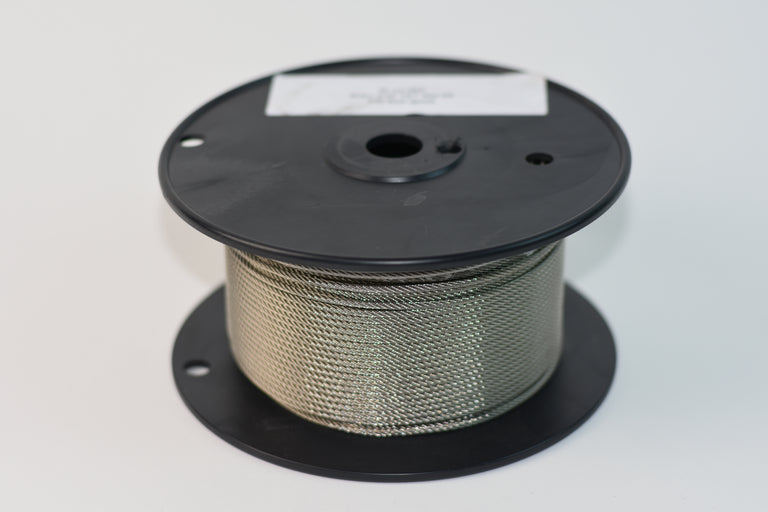 7x7 Stainless Steel Wire Rope - MIL-DTL 83420 Aircraft Cable