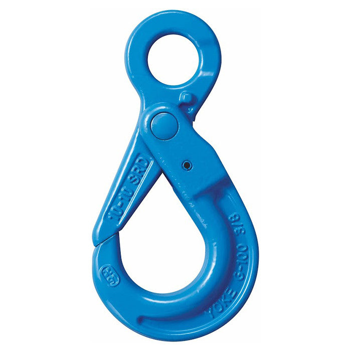 6.7 Ton Grade 100 Eye Self-Locking Hook - YOKE Spring Release Lifting Hook