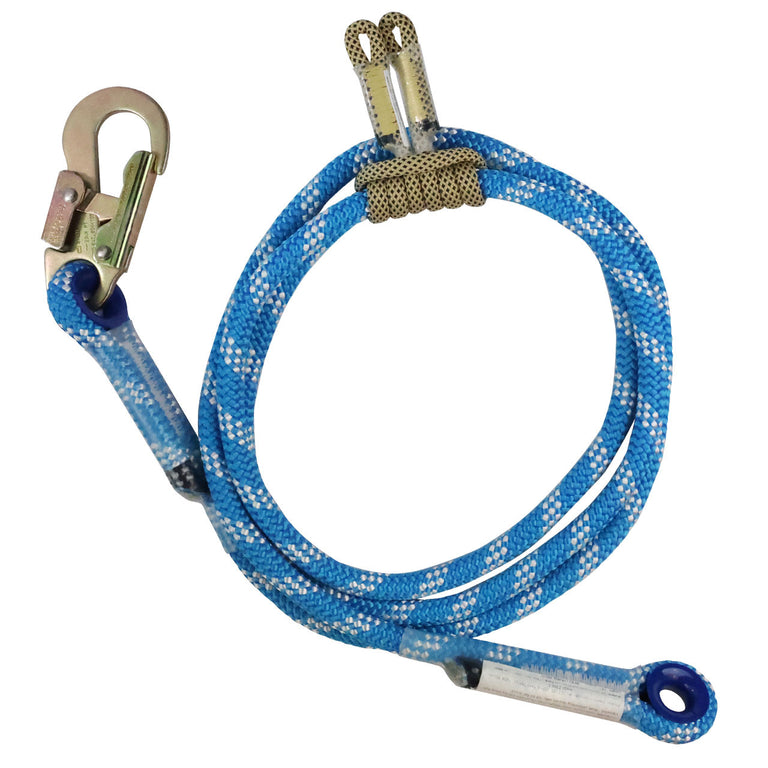 Pelican Rope 5/8" Utili-Tree EVO Soft Flip Line with Bulldog TechnoraÂ® Prusik - ANSI Certified Positioning Lanyard