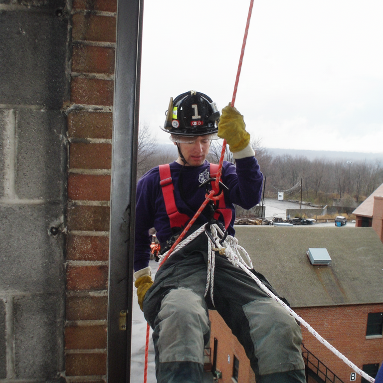 ProClimb Fire Fighter Hook with Captive Pin - 2.3" Gate Opening, 9,000 lbs MBS Steel Ladder Hook for Rescue Operations