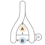 316 Stainless Steel Twisted Shackles (K-16)