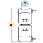 316 Stainless Steel Jaw/Jaw Swivel Shackles (K-48)
