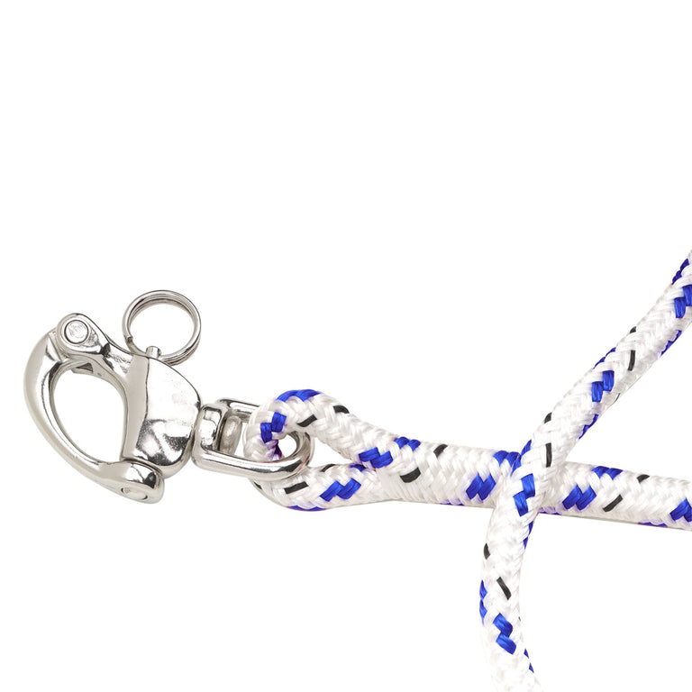 Spinnaker Halyard - Dacron Rope - 3/8" x 90 ft / Swivel Shackle - 1-5/16"