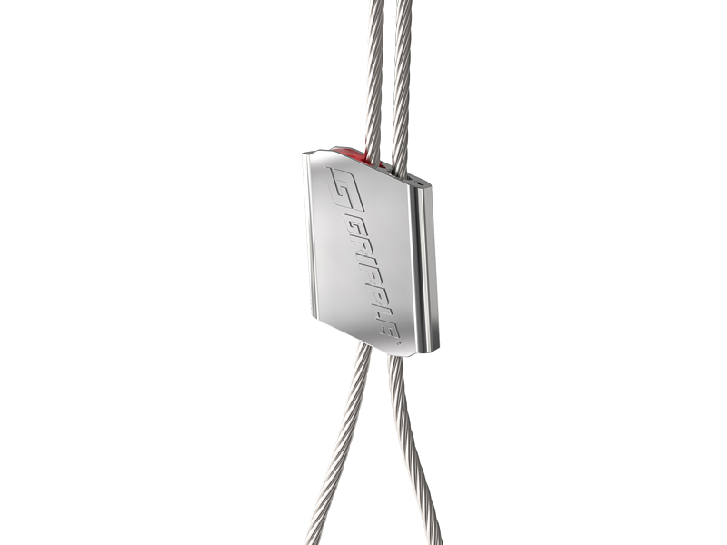 Gripple Stainless Steel Loop Hangers No. 3 - 200 lb WLL HVAC Suspension System (10 Pack) - Corrosion Resistant