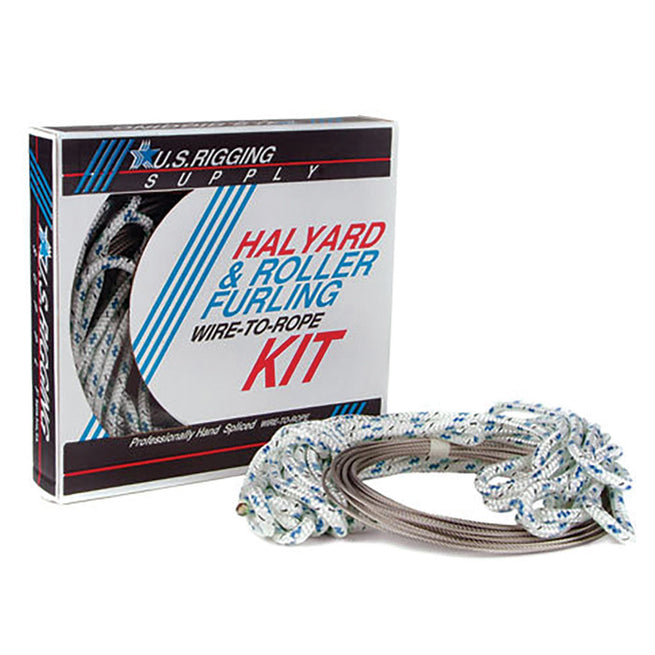 7/16" Wire-to-Rope Halyard with 3/16" Stainless Steel Cable - Marine Rigging