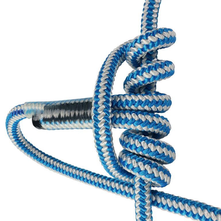 Pelican Rope Adjustable Buckstrap 1/2" Positioning Lanyard w/ Steel Hooks