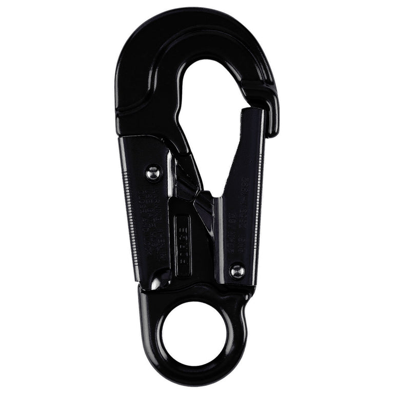 ProClimb 27kN Forged Aluminum Fixed-Eye Snap Hook - Ultra-Lightweight Fall Protection