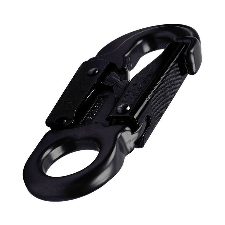 ProClimb 27kN Forged Aluminum Fixed-Eye Snap Hook - Ultra-Lightweight Fall Protection