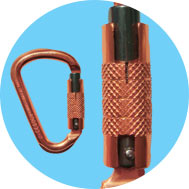 Copper Head Triple Lock Carabiner